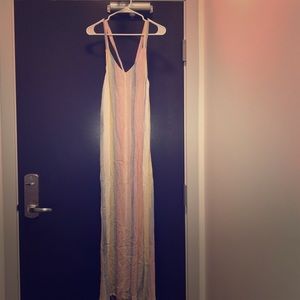 Long colorful summery dress